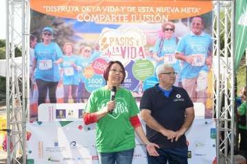  Unos 160 mayores de Telde dan un ejemplo de motivación en II carrera Pasos por la vida (Foto TA)
